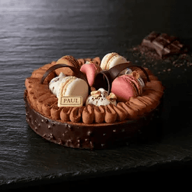 Creamy sweet croissants